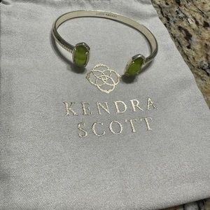 Kendra Scott Bracelet with Green Stones